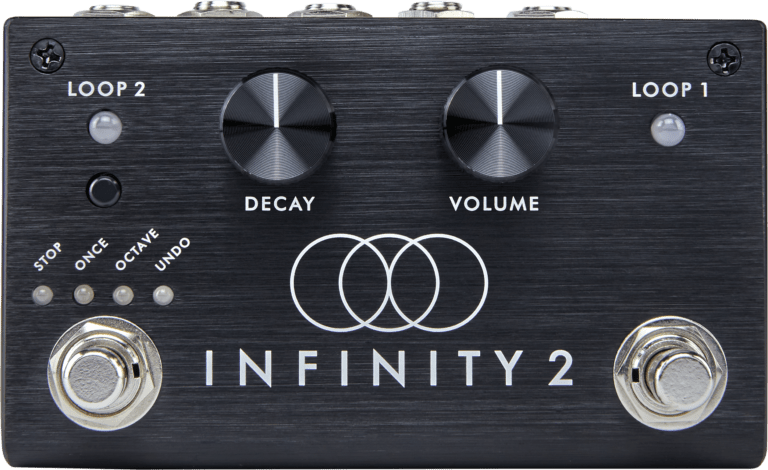 Close-up of the control ports on the INFINITY 2 Pedal, the gateway to limitless sonic manipulation.