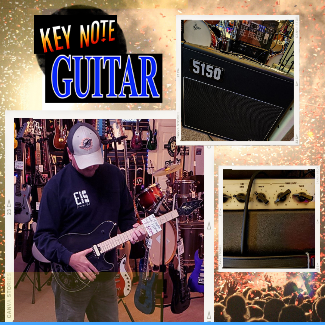 Shred like Mike with his EVH Wolfgang Special & Amp that he purchased at Key Note Guitar!